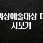 정성을 다하는 백상예술대상 다시보기 리뷰가 많습니다