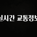 클릭하고 싶은 순간 실시간 교통정보 핫한 정보입니다