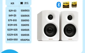 신상특집 에디파이어 M60 컴팩트 데스크탑 2.0 스피커 요약정리
