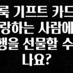 사계절 사랑받는 클룩 기프트 카드로 사랑하는 사람에게 여행을 선물할 수 있나요? 무조건 확인