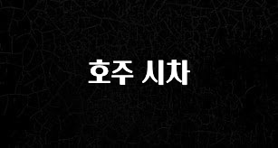 찐공개 호주 시차 실간 리뷰