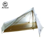 Aricxi Oudoor 초경량 캠핑 텐트 3 시즌 1 단일 사람 전문 15D 나일론 1 측면 실리콘 코팅 로드리스 텐트