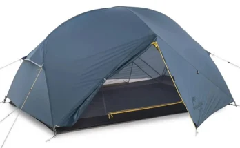 Naturehike Mongar 2인용 배낭 텐트 210T 폴리에스테르 더블 레이어 프리 스탠딩 텐트 매트가 있는 초경량 캠핑 텐트