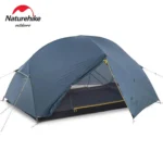 Naturehike Mongar 2인용 배낭 텐트 210T 폴리에스테르 더블 레이어 프리 스탠딩 텐트 매트가 있는 초경량 캠핑 텐트