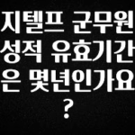 기다렸던 정보 지텔프 군무원 성적 유효기간은 몇년인가요? 알려드립니다