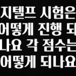이번 선물은 꼭 지텔프 시험은 어떻게 진행 되나요 각 점수는 어떻게 되나요 핫한 정보입니다