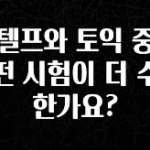 싹 다알려줌 지텔프와 토익 중에 어떤 시험이 더 수월한가요? 알려드립니다