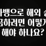 올해 이렇게 바뀌었다고? 카뱅으로 해외 송금하려면 어떻게 해야 하나요? 지금떳다