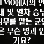 이렇게 달라졌다고? TMO에서의 안내 및 열차 승무 임무를 맡는 군인은 무슨 병과 인가요? 실사용 후기