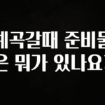 진심이 담긴 계곡갈때 준비물은 뭐가 있나요? 한 번에 알려드립니다