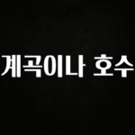 꼭 써야하는 계곡이나 호수 좋은 정보
