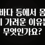 바로 준비가능 바다 등에서 몸이 가려운 이유는 무엇인가요? 추천한 이유입니다