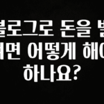 올해 베스트 블로그로 돈을 벌려면 어떻게 해야 하나요? 한 번에 알려드립니다