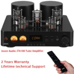 연속인기 2025 요즘 sns에서 난리난 Juson Audio JTA100 RMS200W 통합 스테레오 하이브리드 튜브 앰프 BT5.0 턴테이블 오디오 수신기 용 USB RCA Opt 헤드폰  리뷰 최다로 엄선된 최고의 제품을 소개합니다.
