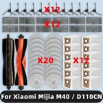 실시간 인기 2026&nbsp;요즘 sns에서 난리난 교체 부품 호환 Xiaomi Mijia Omni M40 D110CN 메인 사이드 브러시 헤파 필터 걸레 천 먼지 봉투 액세서리&nbsp; 리뷰 최다로 엄선된 최고의 제품을 소개합니다.
